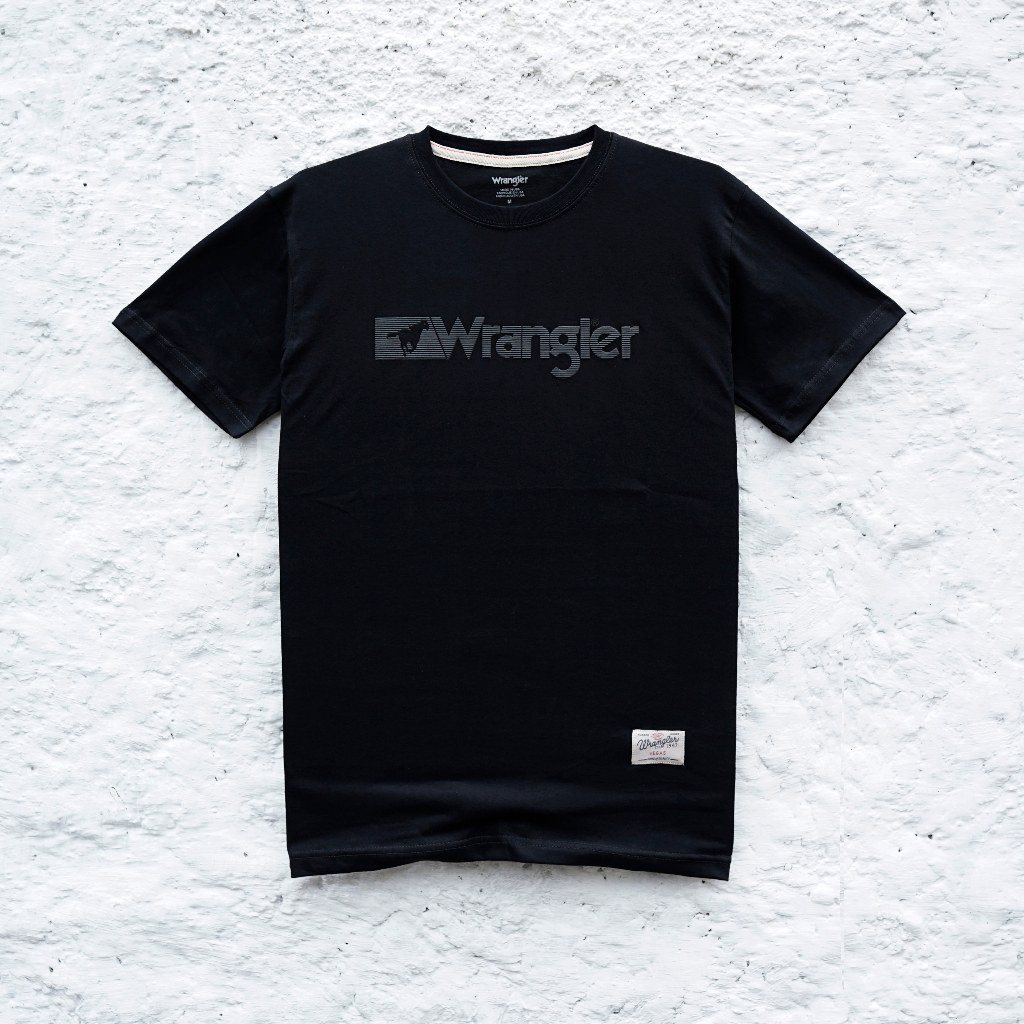 Kaos Wrangler - Kaos Pria Emboss