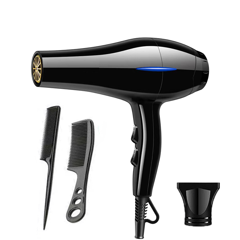 Hair Dryer 800W Dilengkapi Pancaran Cahaya Biru Import Pengering Rambut Hair dryer Import New