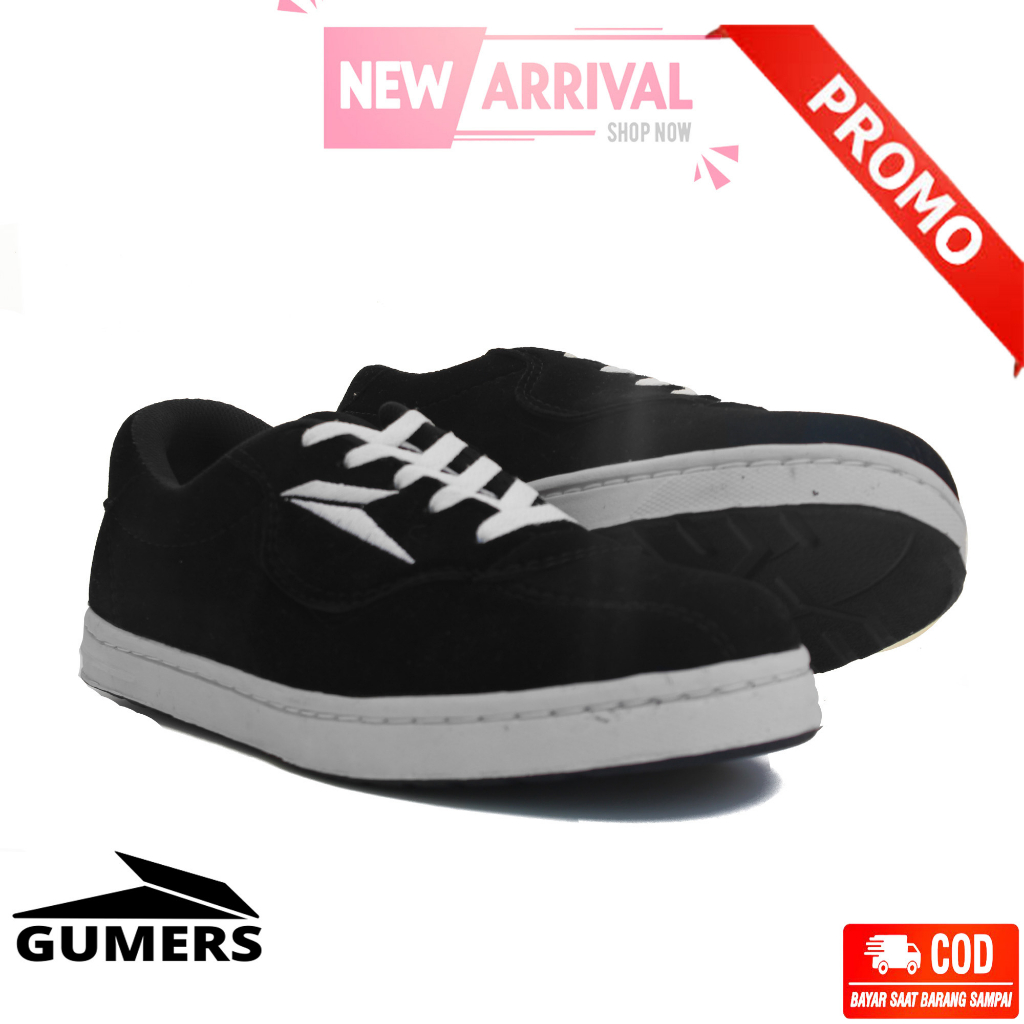 TERBARU... SNEAKERS GUMERS SUEDE, SOL SUDAH DIJAHIT, SEPATU SEKOLAH,SEPATU KERJA,SEPATU SANTAI, SEPATU SKEATBOART, SEPATU OLAHRAGA. SEPATU PRIA DAN WANITA. SEPATU HITAM