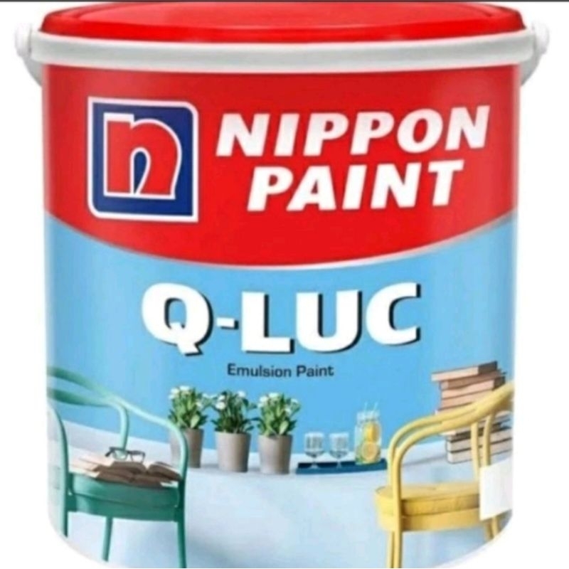 Cat tembok Qluc 18kg Pail Nippon Paint