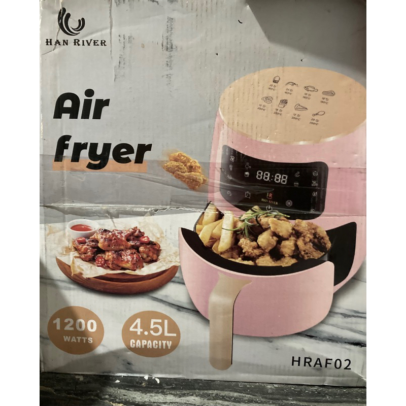 Air Fryer Han River 3L pink (BNIB)