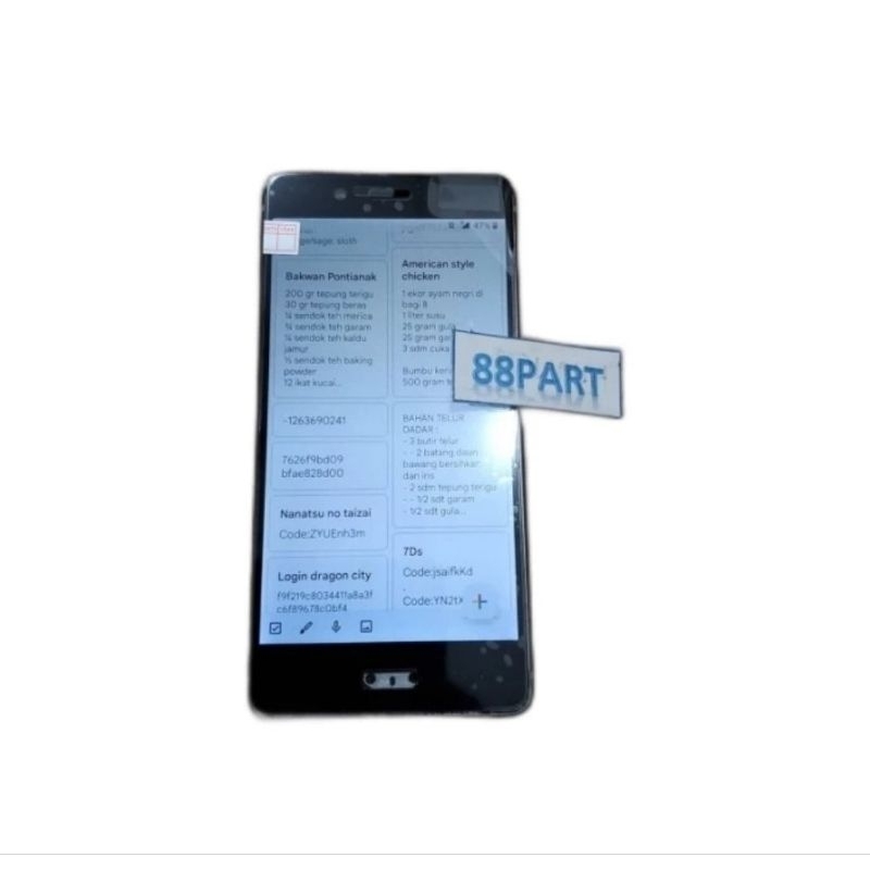 LCD + TS NOKIA 8 oem