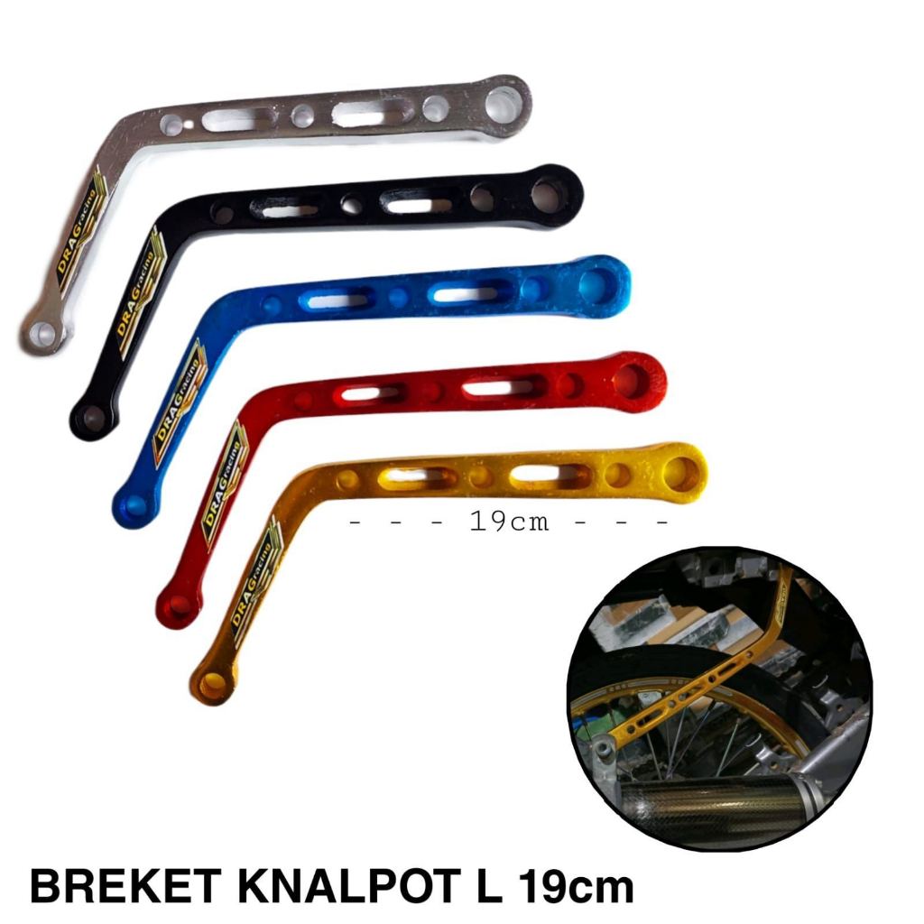 PROMO L KNALPOT L KENALPOT PANGKON KNALPOT L BREKET KNALPOT L SEDANG UKURAN 19CM