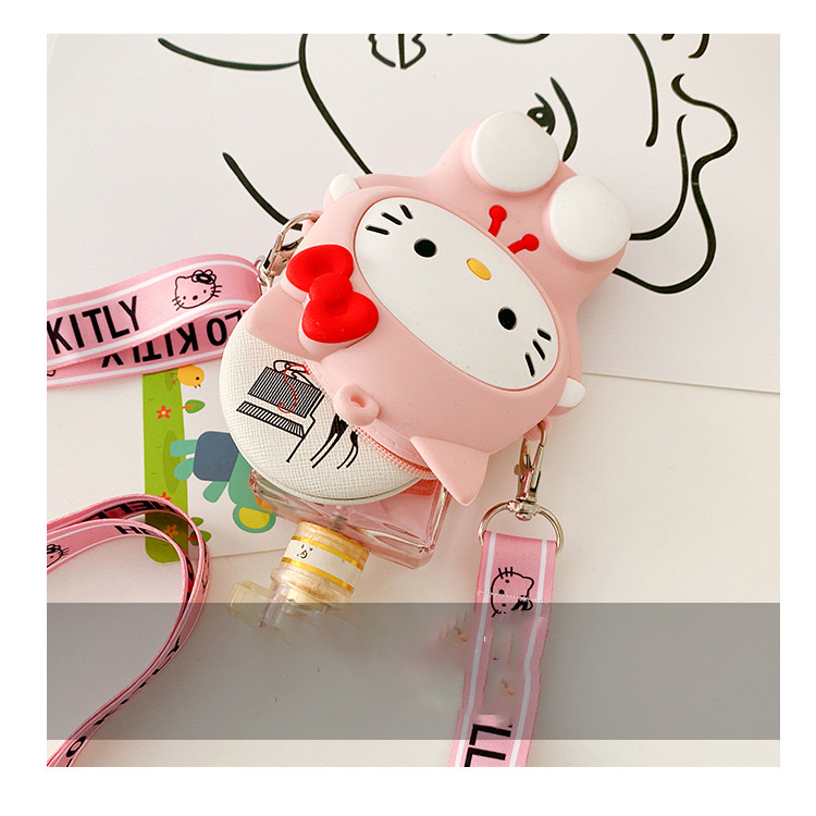 [1KG 11PCS] LBS Tas Selempang Anak Rubber Jelly Tas Anak Karakter Slingbag Lucu