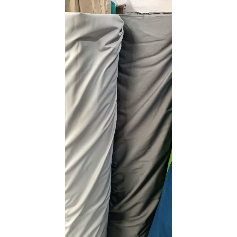 kan sprei meteran polos abu silver/abu tua (abu granit)