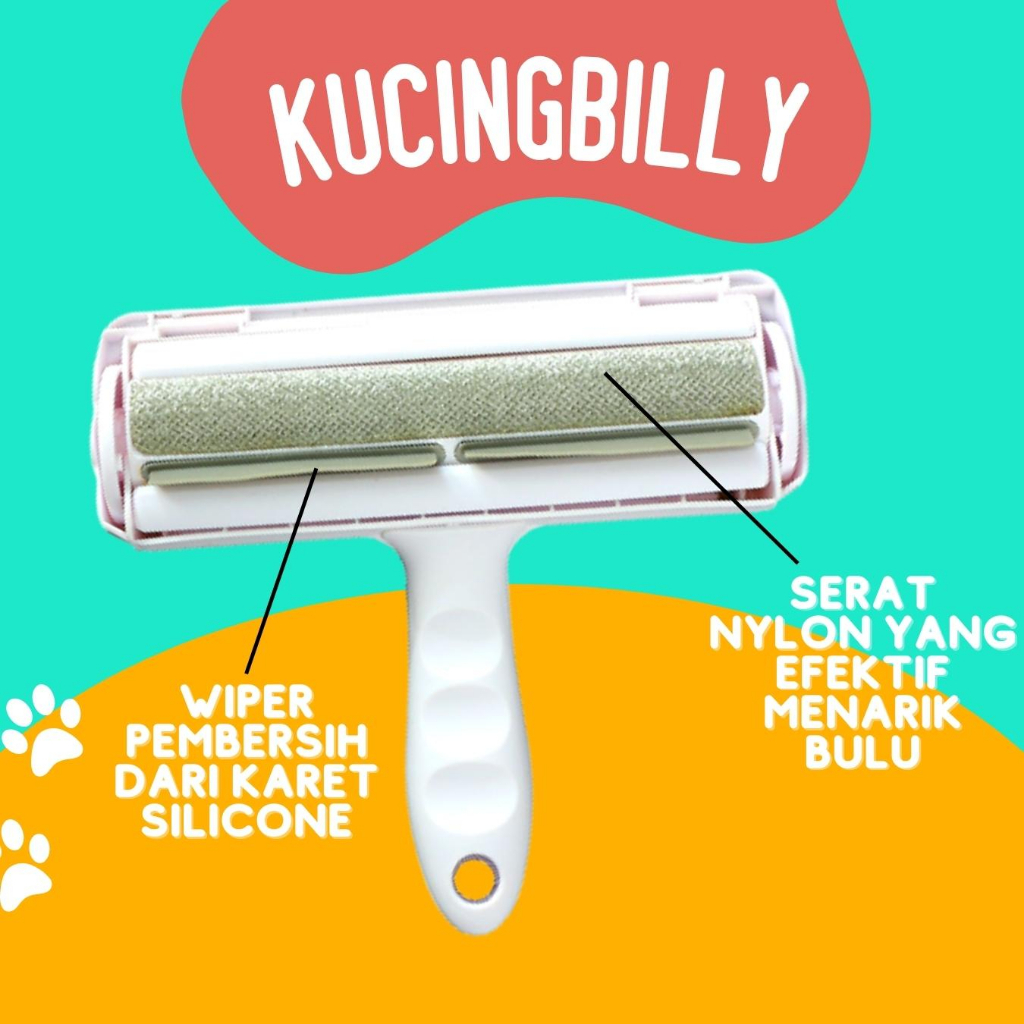 MAGIC ROLLER PEMBERSIH BULU DEBU LINT ROLLER BAJU PAKAIAN