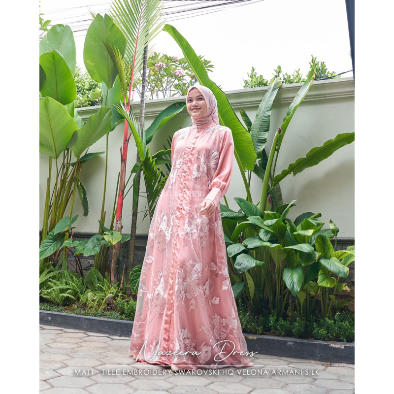 Nazeera Dress Marevi Original Standar dan jumbo