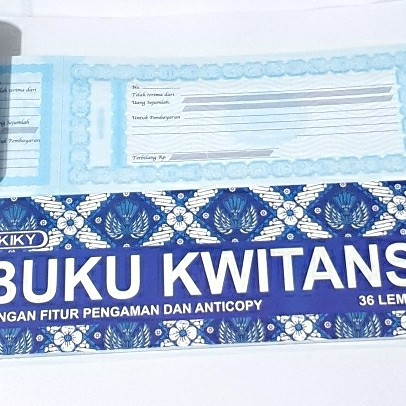 Buku Kwitansi kecil / Mini KIKY 36 lembar 1 pack isi 10 buku