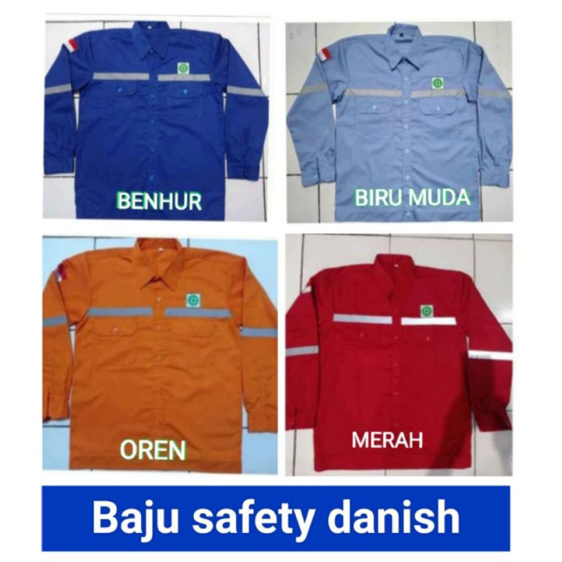 BAJU SAFETY/BAJU KERJA/BAJU PROYEK