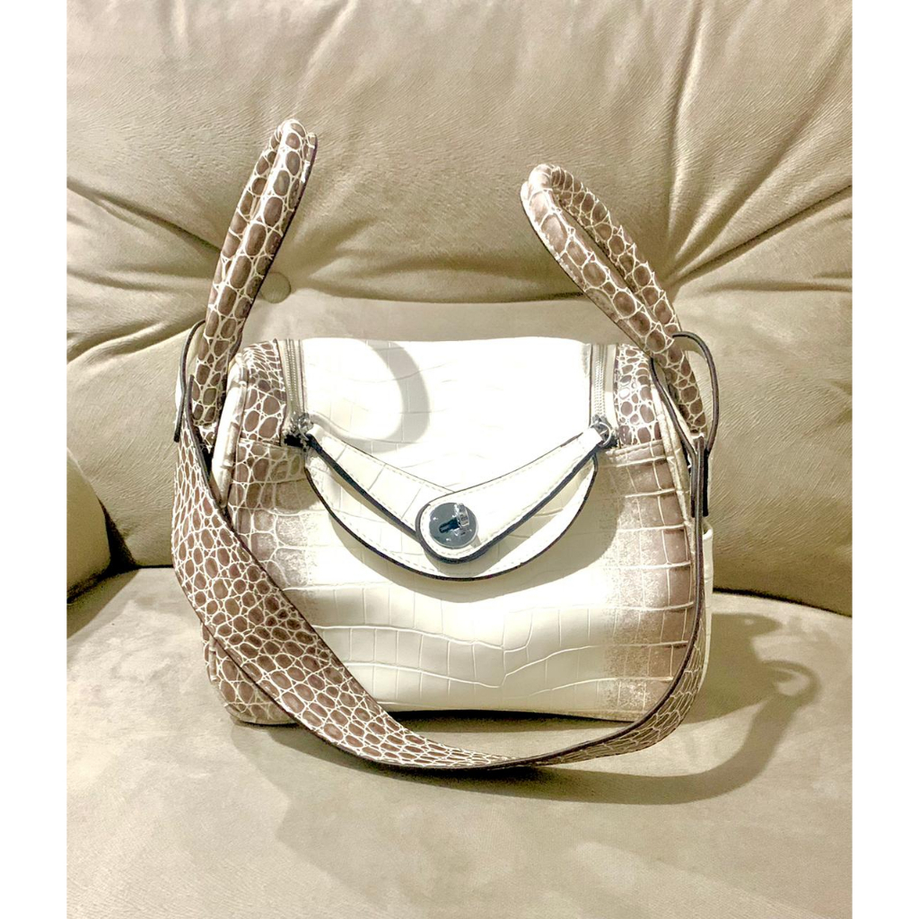 HERME LINDI CROCO MEDIUM