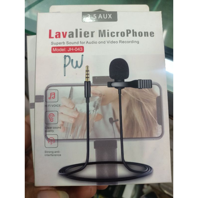 Lavalier micro phone mic model jh043 mic