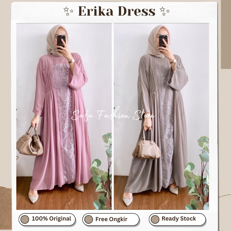 ERIKA DRESS / GAMIS KONDANGAN LEBARAN HARI RAYA