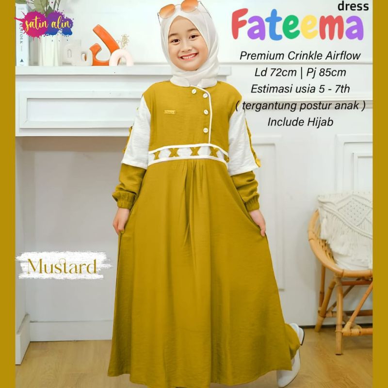 DRESS ANAK FATEEMA