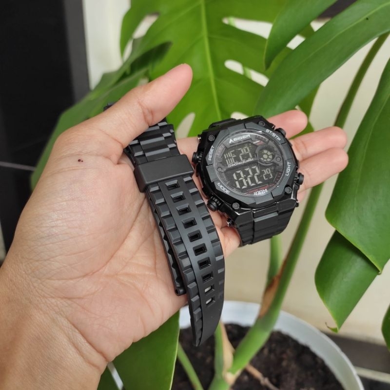 JAM TANGAN EIGER1989 LCD WATCH