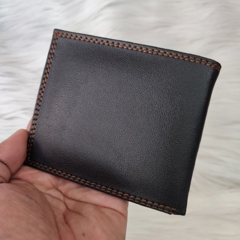 Dompet Lipat Kulit Sintetis | Dompet Pria Murah 6 Slot