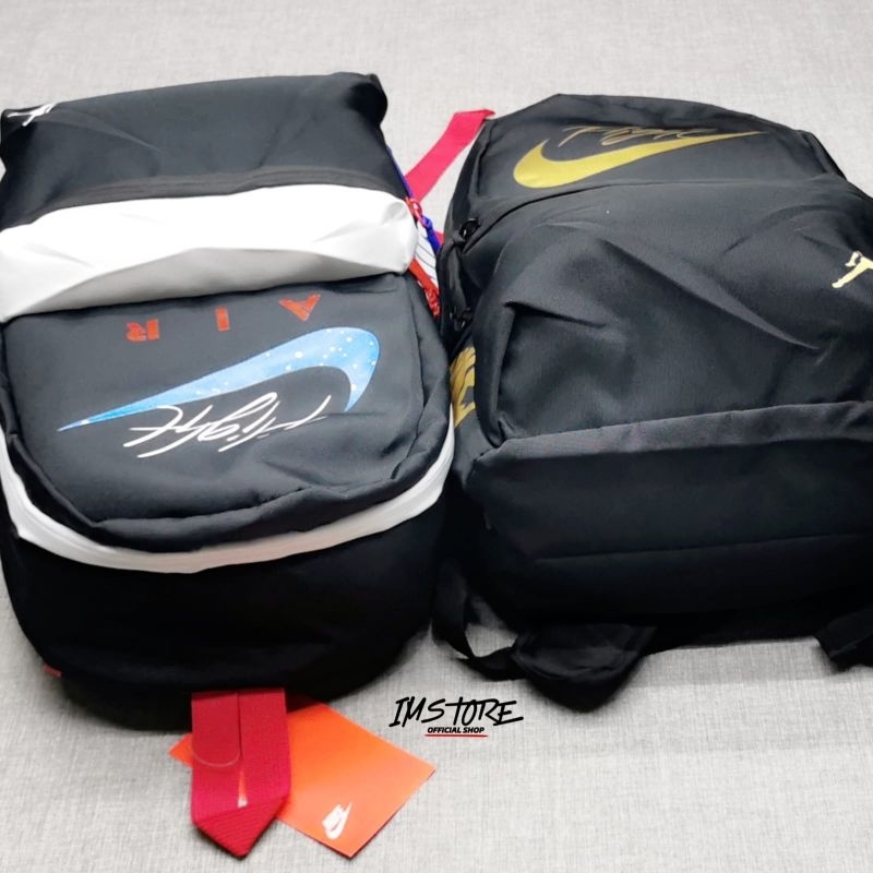 Ransel Flight Backpack Multi Color &amp; black Gold