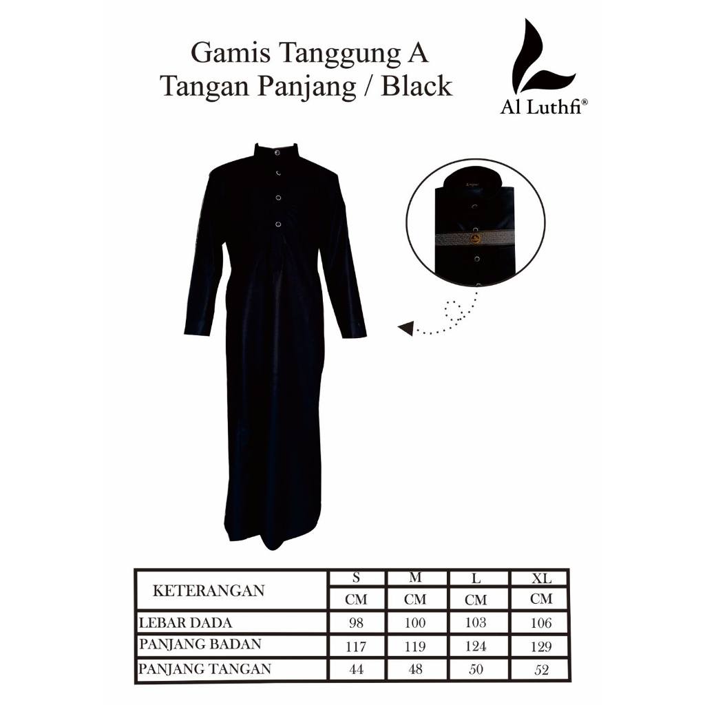 Gamis/ Jubah Anak Tanggung Al-Luthfi Terbaru