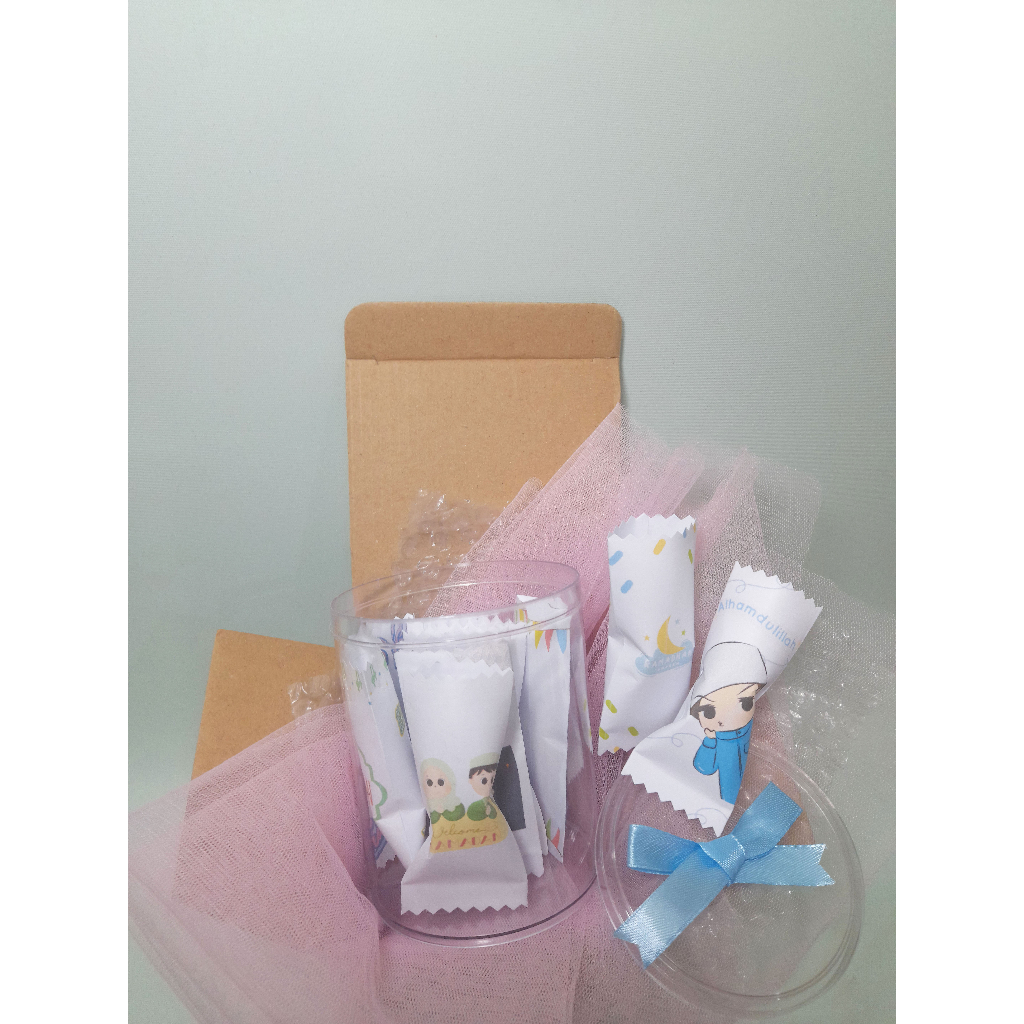 

Money Candy/ Amplop Permen/ Angpao lebaran bentuk permen (KOSONGAN, isi uang sendiri)