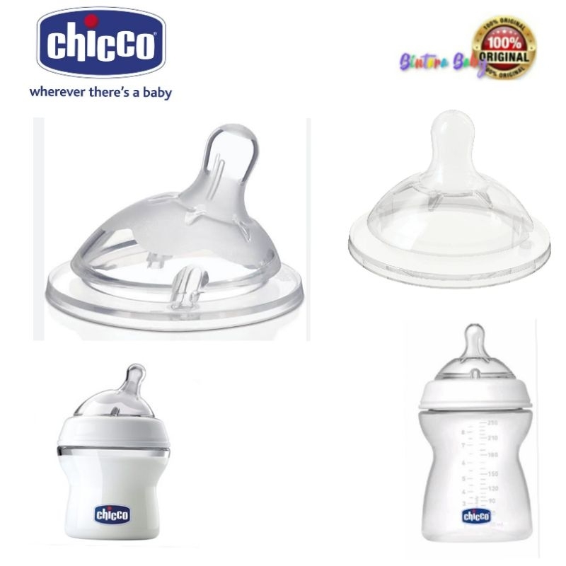 Nipple Chicco Wideneck Natural Feeling / Dot Chicco Wide neck