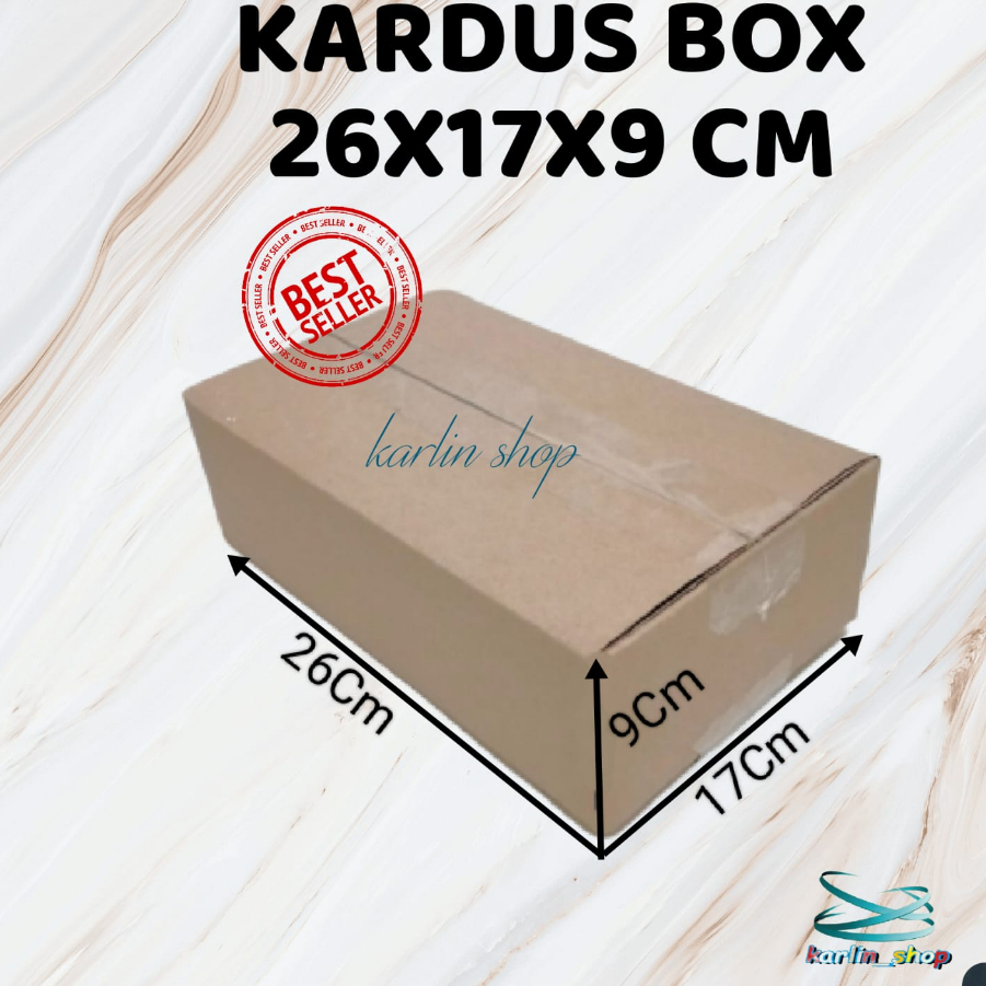 

Kardus Box 26x17x9 Cm