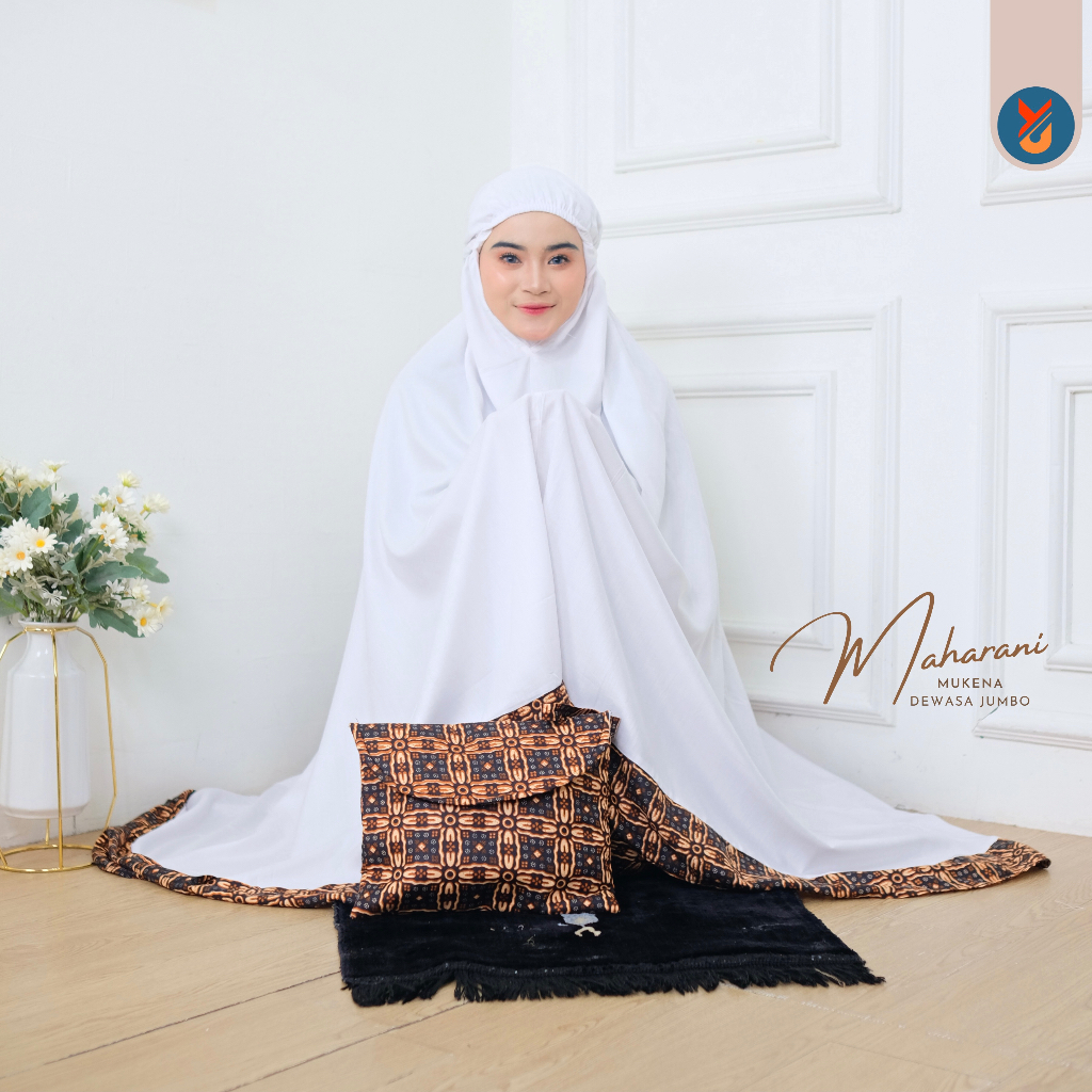 YashCollection Mukena Dewasa Bali Mukena Cemara LAMIA Jumbo