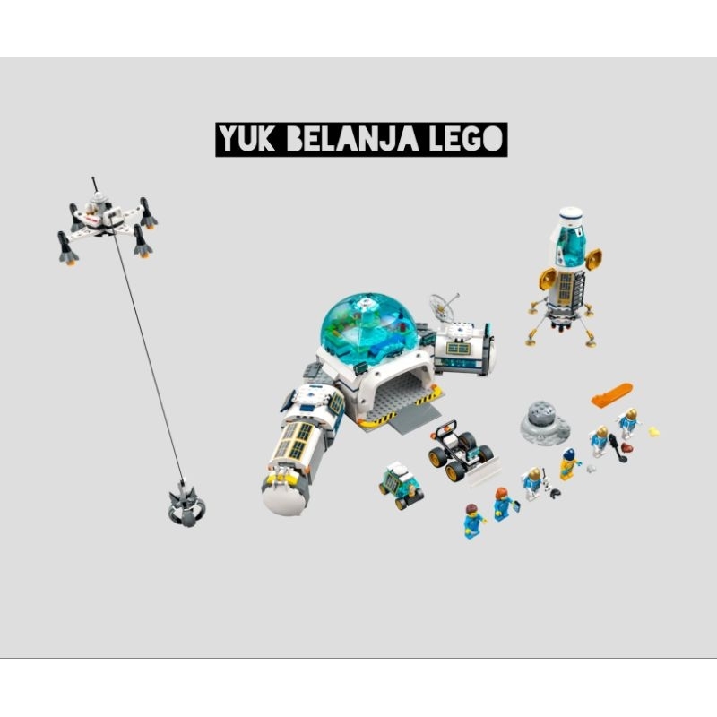 LEGO City 60350 Lunar City Research Base (786 pieces)