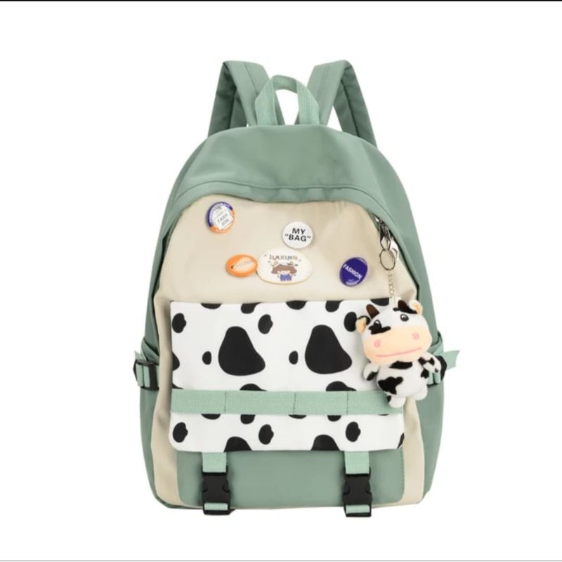 Raid_store93-Tas ransel kombinasi colours/tas ransel sekolah/tas punggung wanita/tas backpack wanita