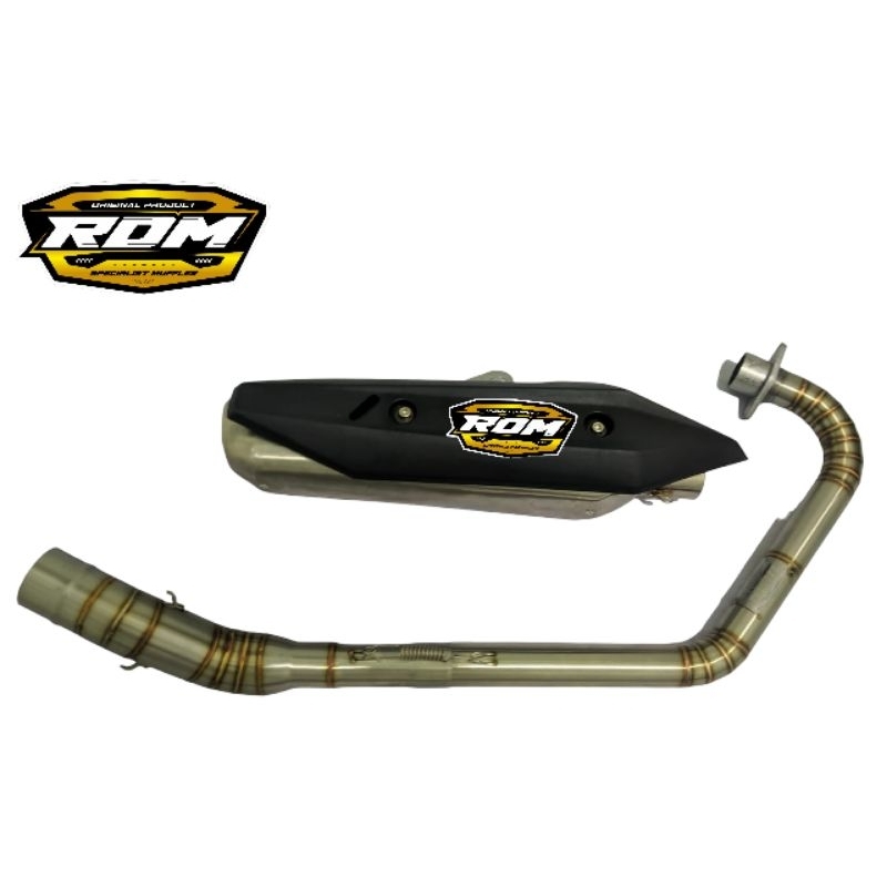 knalpot Kapsul Tameng Original RDM SPESIALIST MUFFLER Pnp CB GL MP TIGER