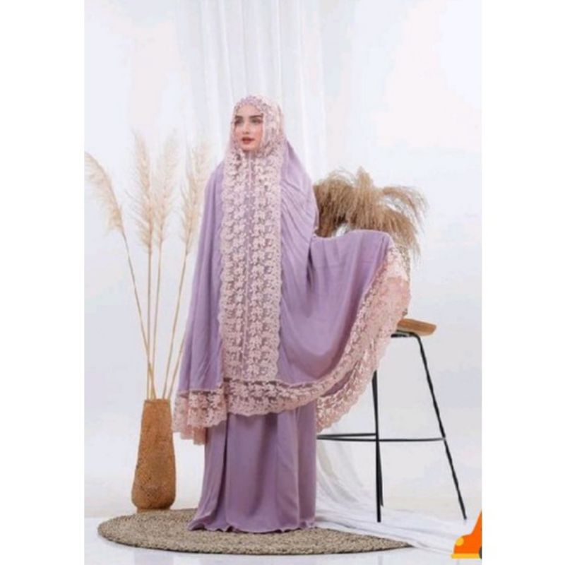 Mukena Dewasa Rayon Shireen Jumbo