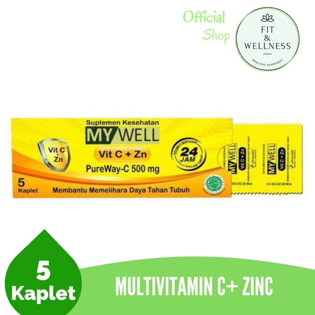 My Well Vitamin C+ Zinc - 5kaplet