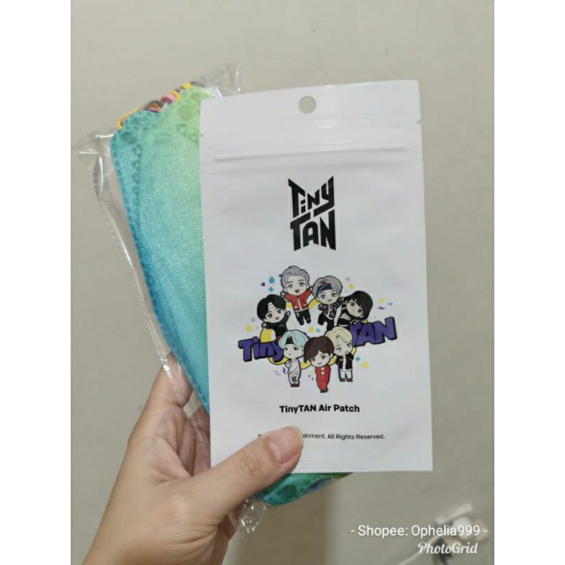 MASKER ALFAMART BTS TINY TAN AIR PATCH
