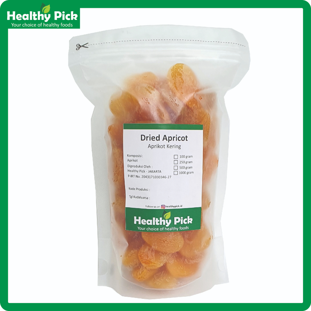 

Dried Apricot / Aprikot Kering 500gr