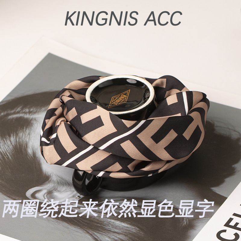 Calioops Scrunchies Karet Ikat Rambut Elastis Korea Wanita Elegan Fifi