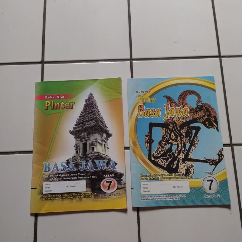 

Buku Ajar Pinter Basa Jawa SMP 7 8 VII VIII