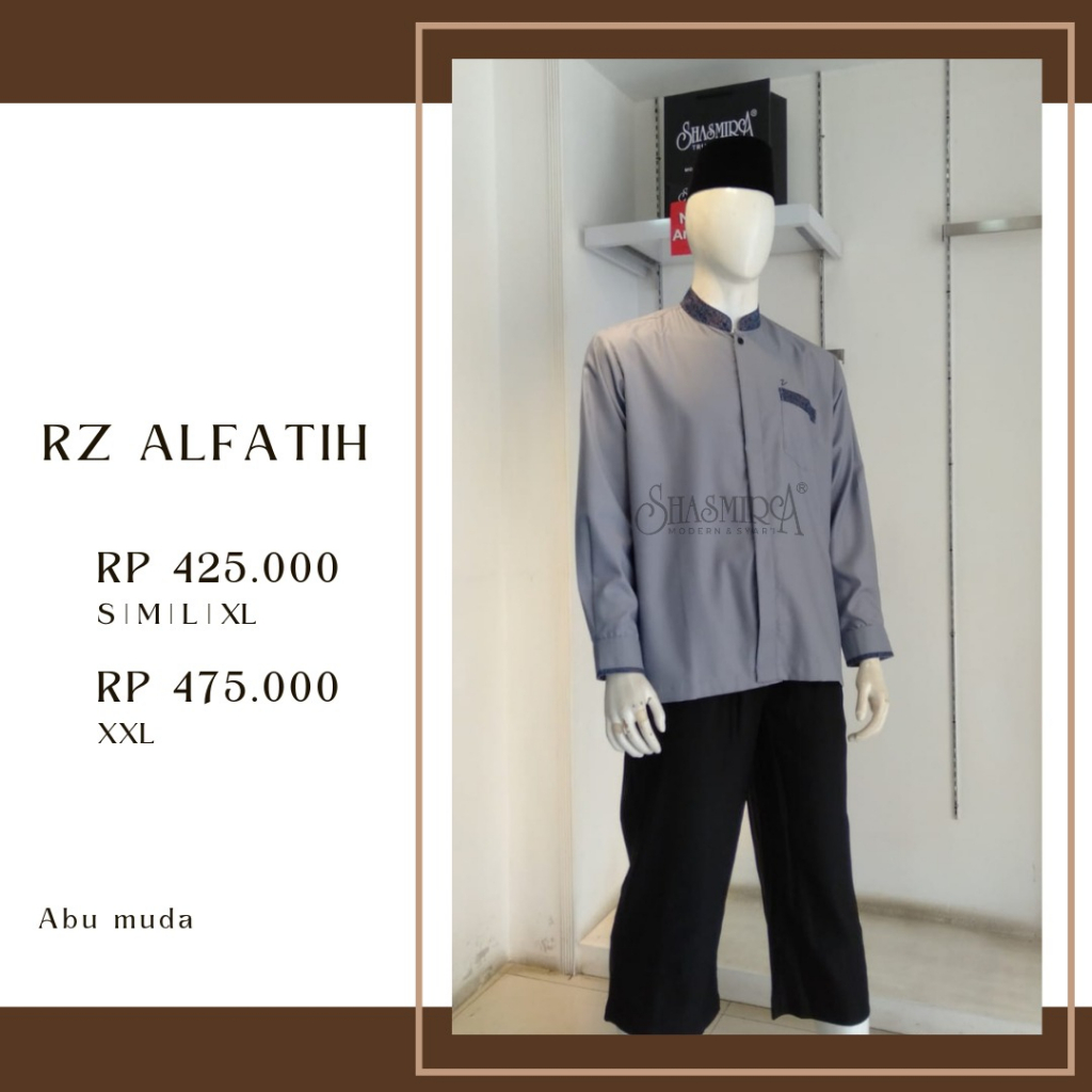 KOLEKSI LEBARAN 2023 - RZ ALFATIH - BAJU KOKO SHASMIRA