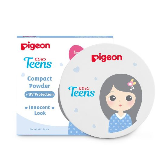 PIGEON TEENS Compact Powder Uv Protection All Skin [ FULL CASE ]
