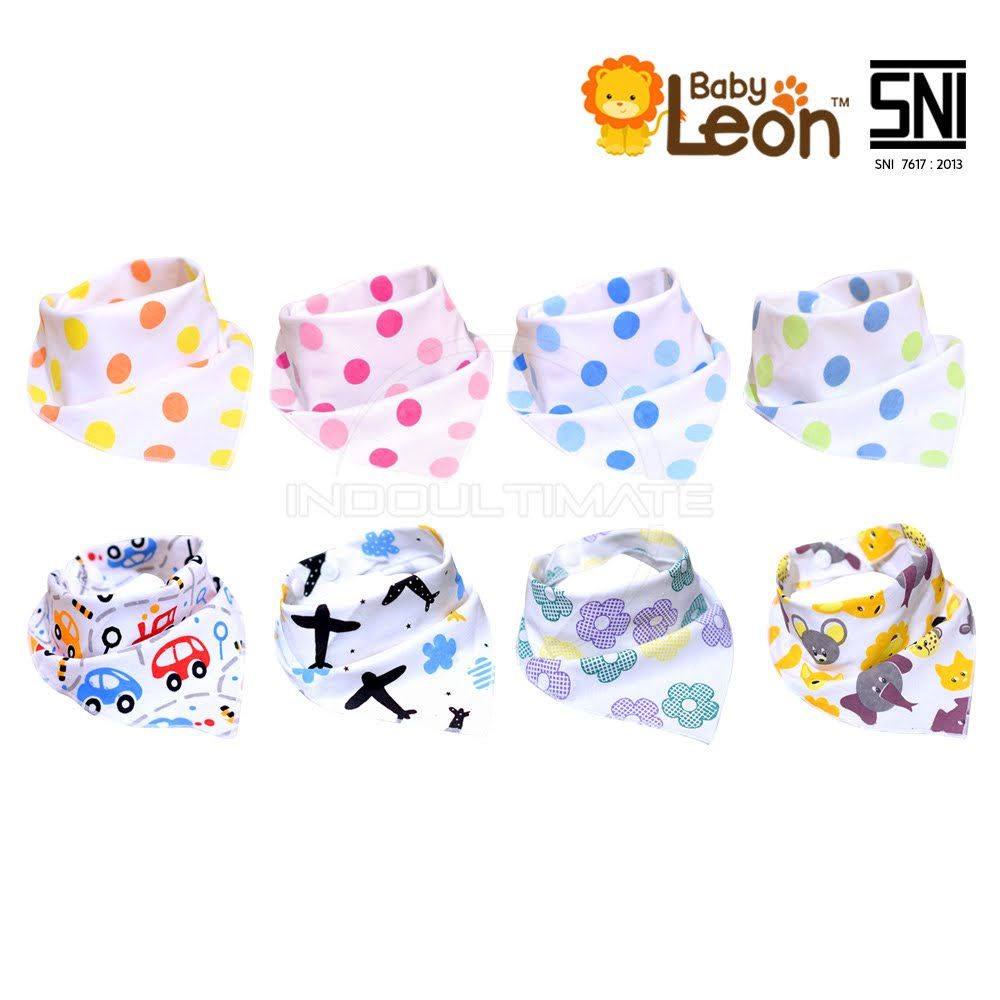 Slabber Bayi Laki-Laki Perempuan Baby Bib BY-70-ST Slabber Makan Bayi Segitiga Celemek Makan Bayi Tatakan Air Liur