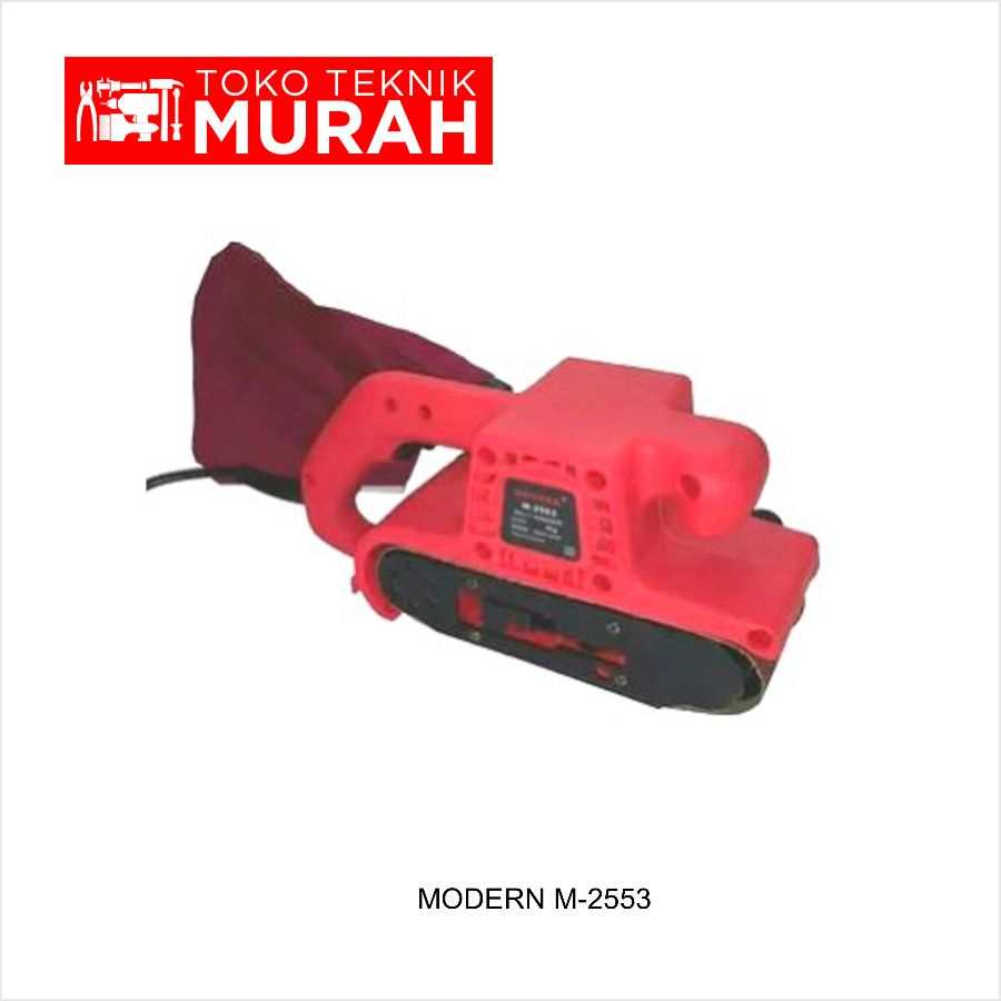 Modern M-2553 Mesin Amplas Tank M 2553 Belt Sander