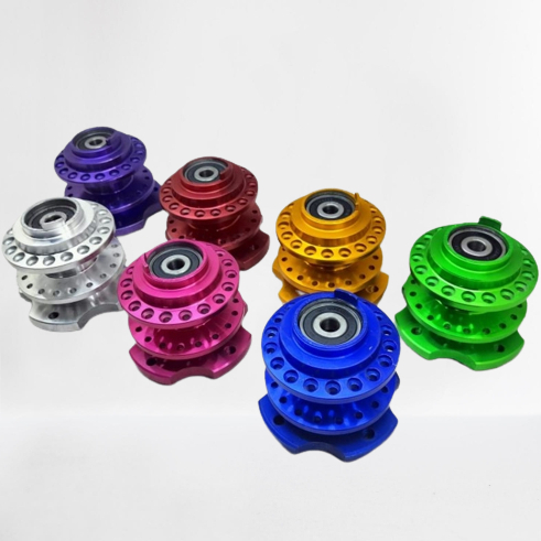 Tromol Depan Trusty Yamaha Warna Merah Gold Hijau Biru Ungu Silver Merah Muda Tromel Depan Trusti PNP Yamaha Bahan Almunium Warna Merah Kuning Hijau Biru Ungu Silver Pink