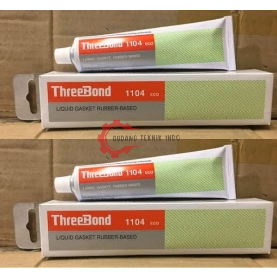 THREEBOND 1104 Eco Lem Gasket 100gr / Liquid Gasket Rubber Based 100gr