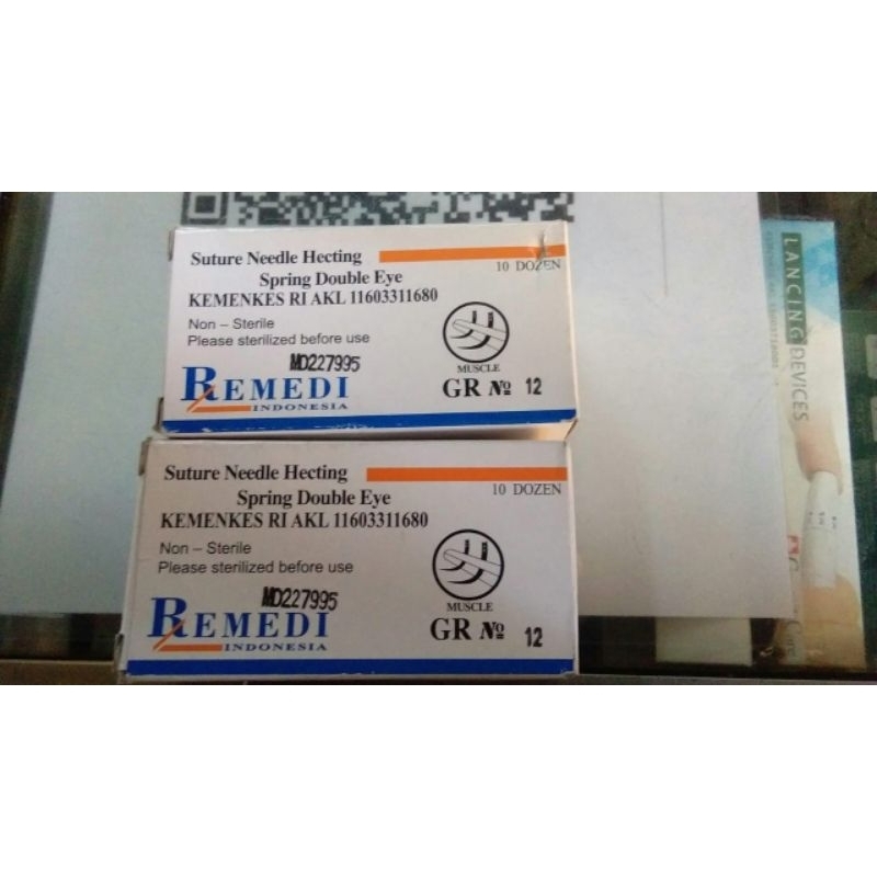 Jarum Hecting Otot / Jarum Jahit Otot / Jarum Hecting Muscle / Hecting Needle Muscle / Jarum Otot Mu