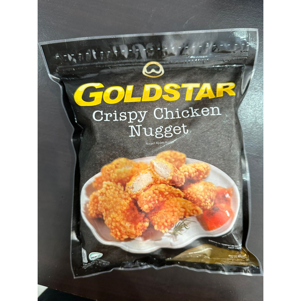 Goldstar Nugget Ayam Crispy 500gr - Frozen Food RF Makassar