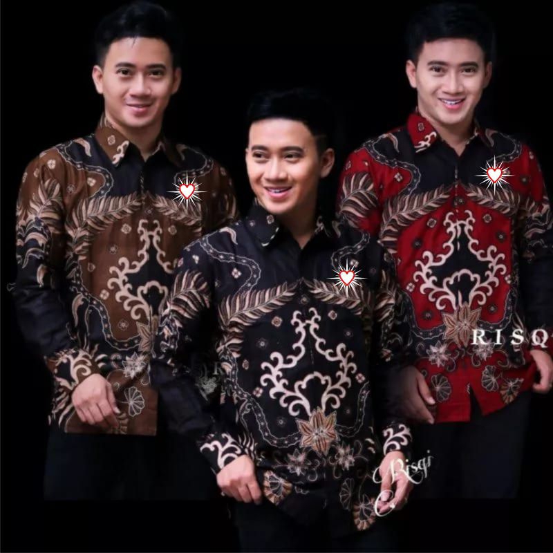 kemeja batik PSHT bordir, kemeja panjang psht