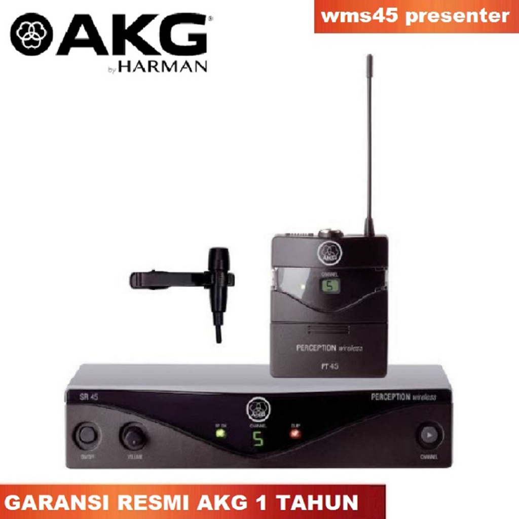 Mic Wireless Akg Wms45 Presenter Original