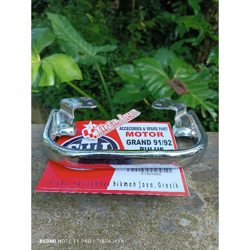 begel belakang honda grand bulus sabit 91-92 chome repro