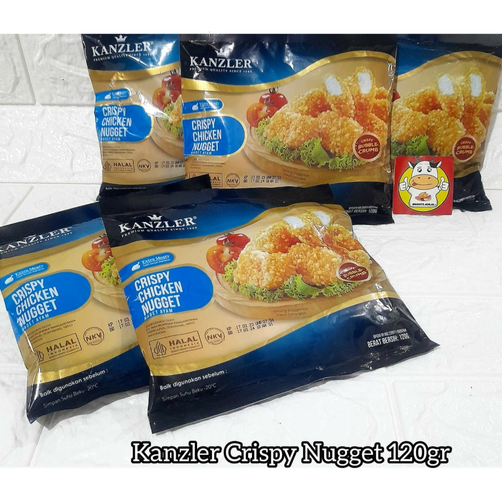 

KANZLER CRISPY NUGGET 120GR - FROZEN FOOD - BRONTZ JOGJA