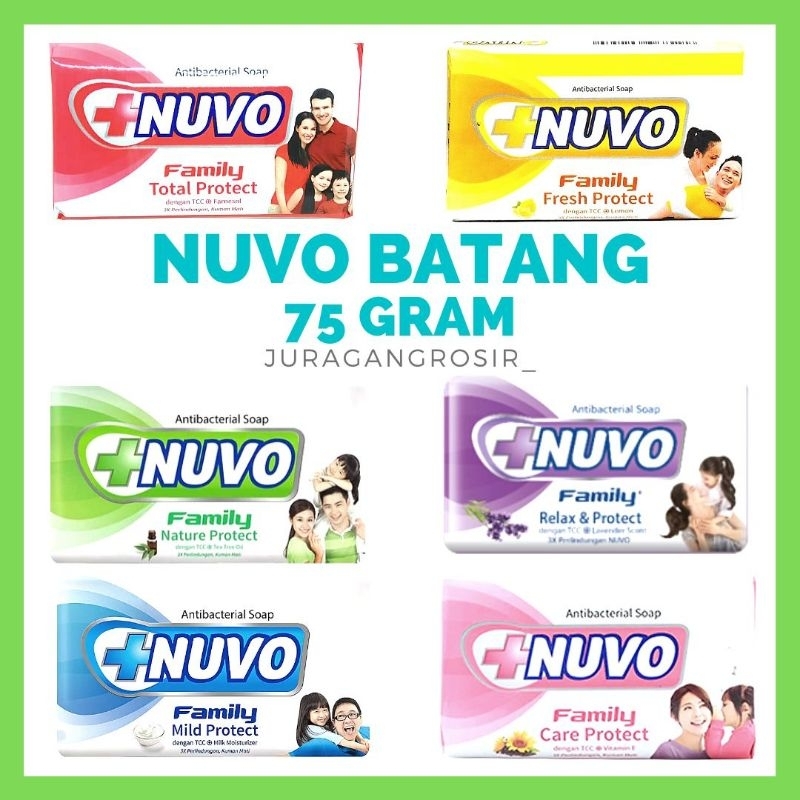 Sabun Nuvo Batang 75gr