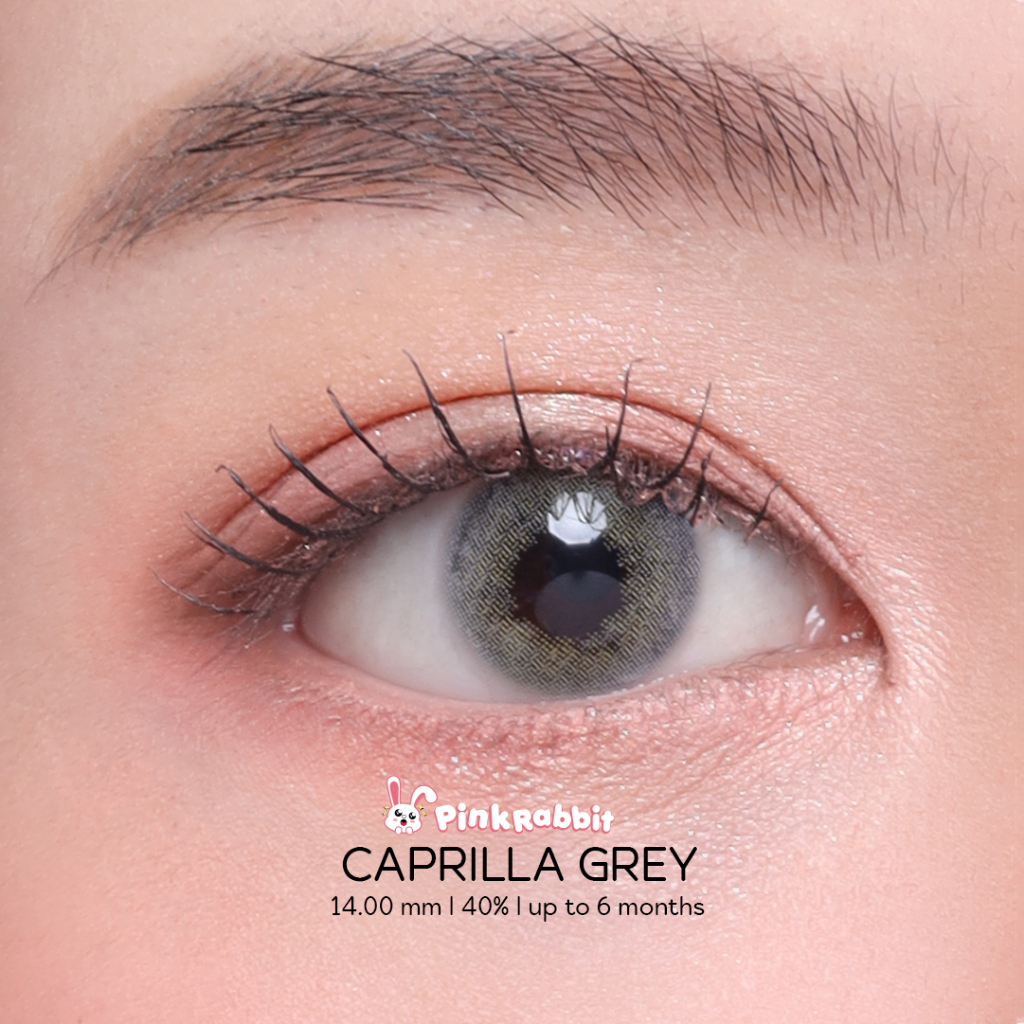 PINKRABBIT Softlens Caprilla Grey (Normal, Minus 0.5 s/d 10.00)