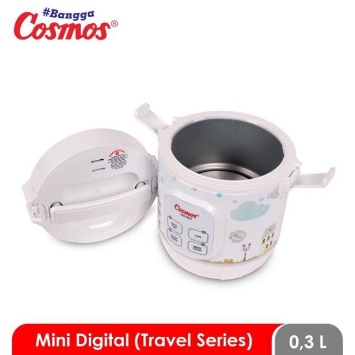 Magic Com COSMOS CRJ 1031 / CRJ1031 magic com digital mini 4in1 TRAVEL SERIES Kapasitas 0.3 Liter