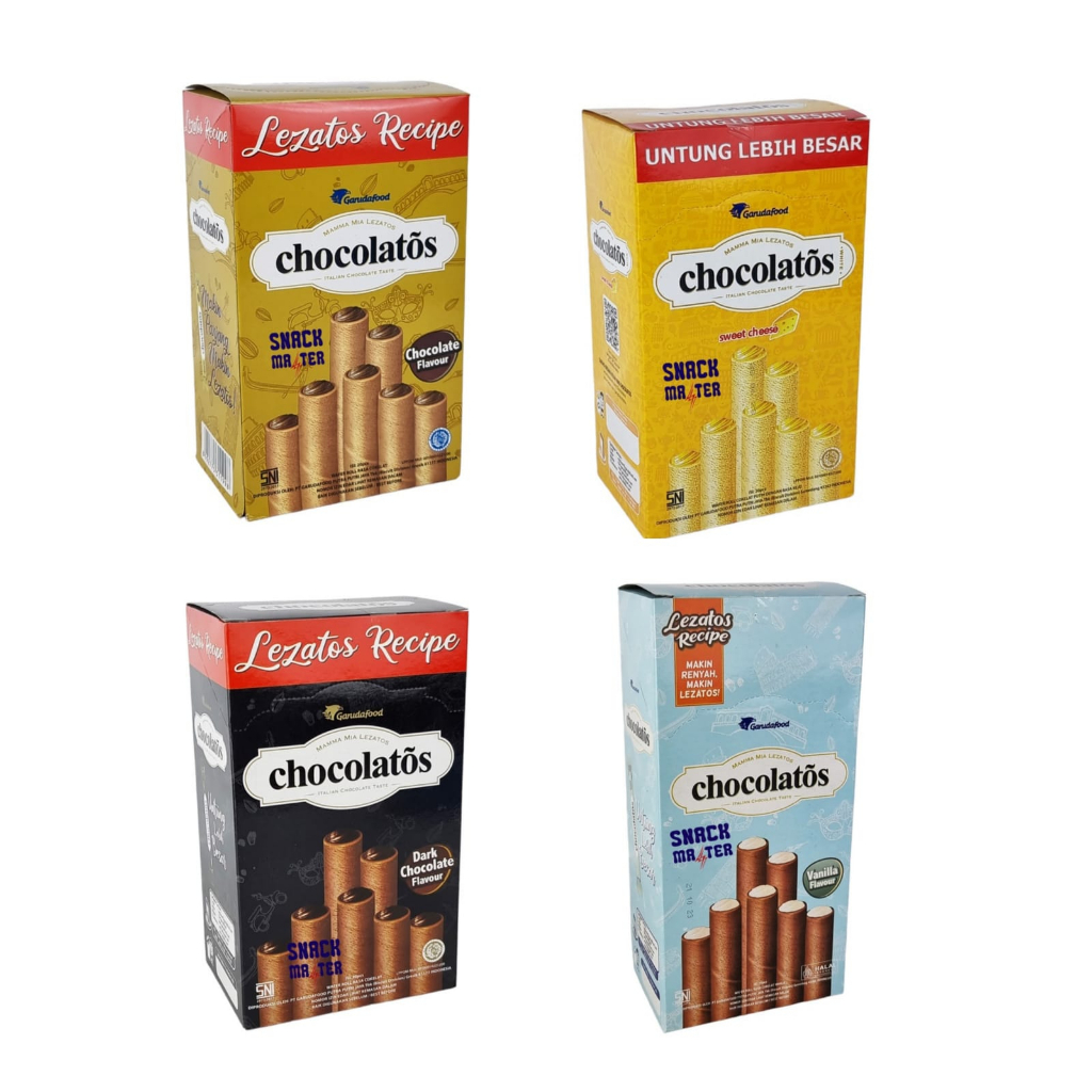 CHOCOLATOS / 1 BOX ISI 20 PCS / 16gr